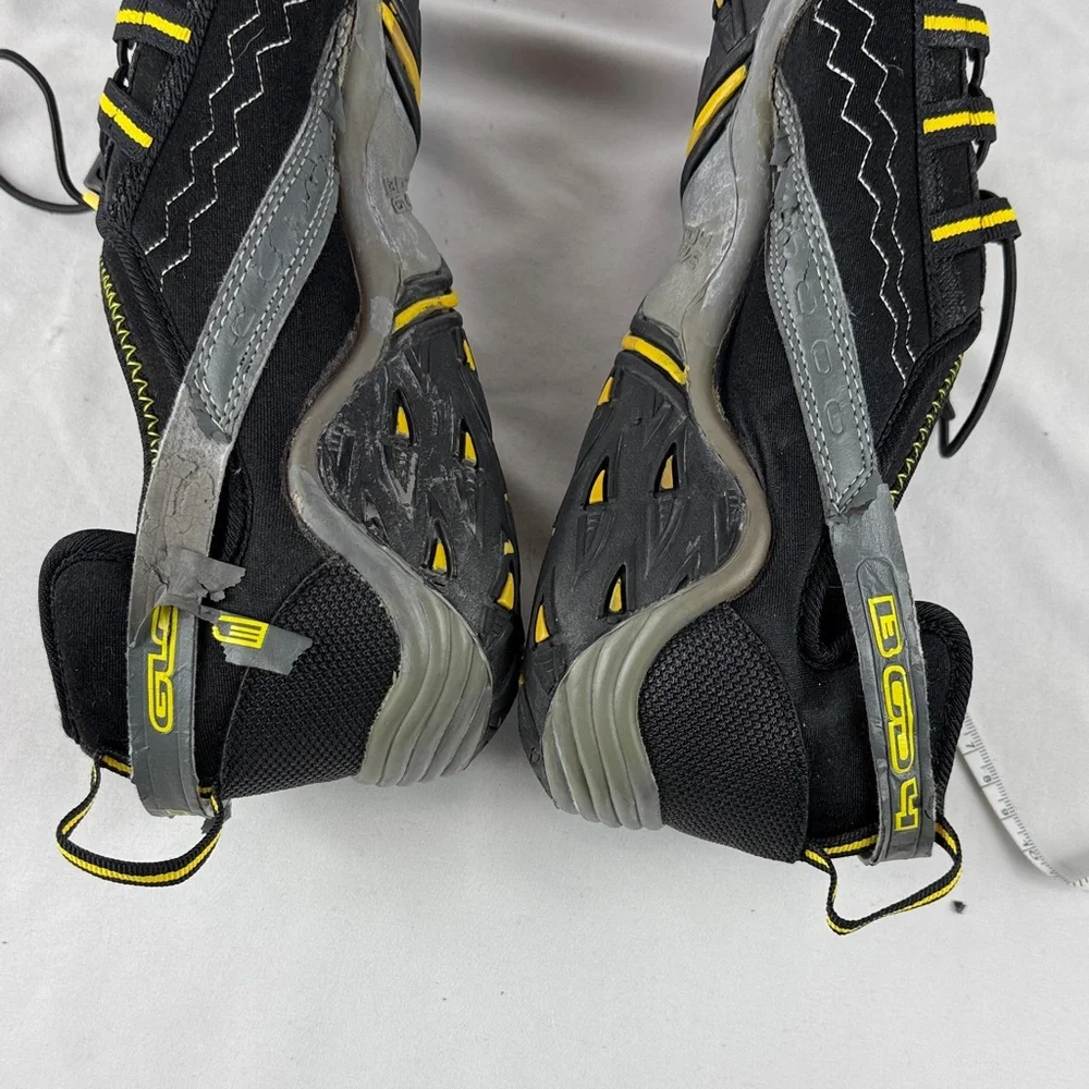 Body Glove Men's Black and Yellow Water Slip-On Sandals